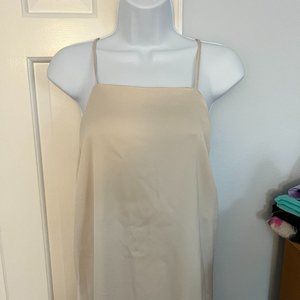 Cream Maxi Summer Dress Sz XXL NWT